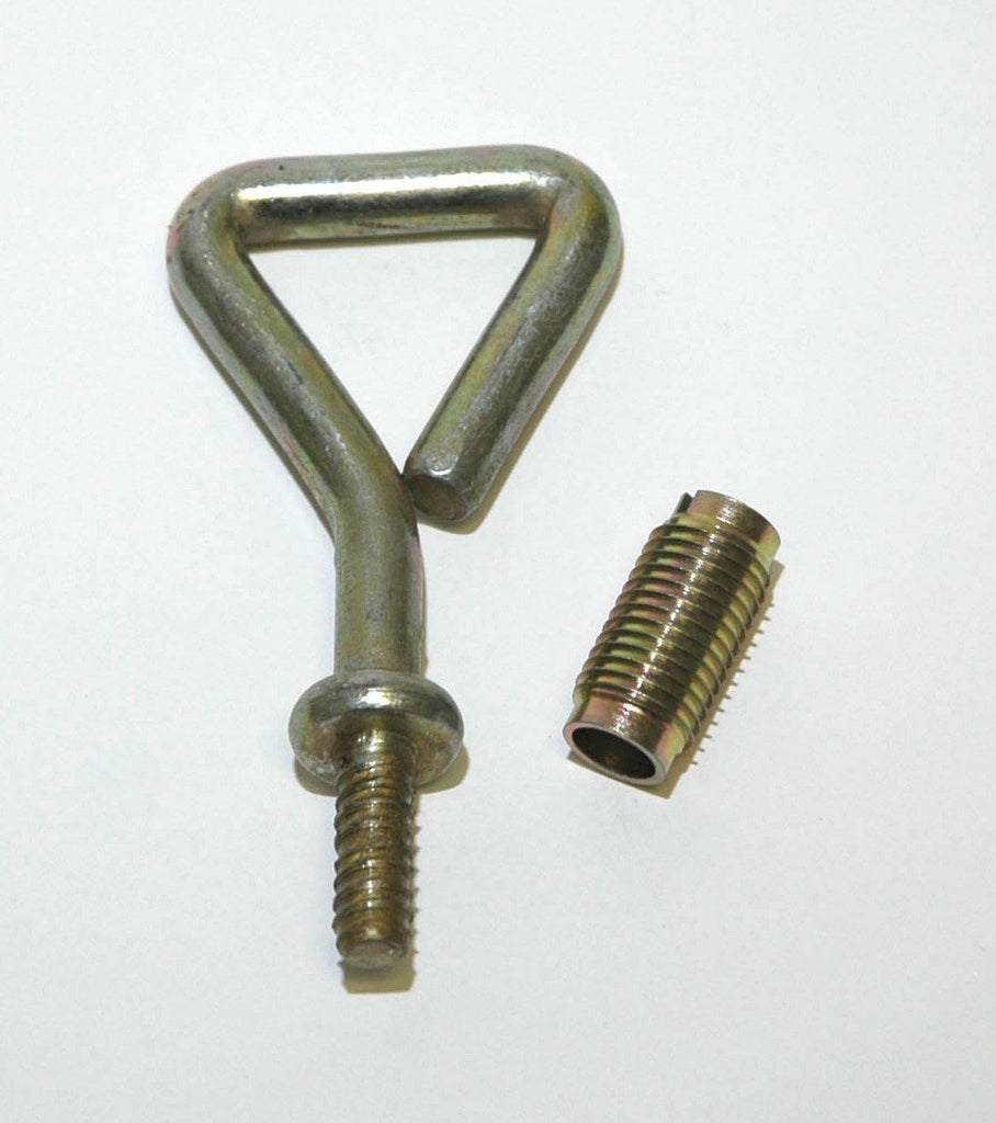 Stainless Steel Screw Hooks Machine Thread with Nut available at Mutual  Screw & Fasteners Supply -  - Mutual Screw & Supply